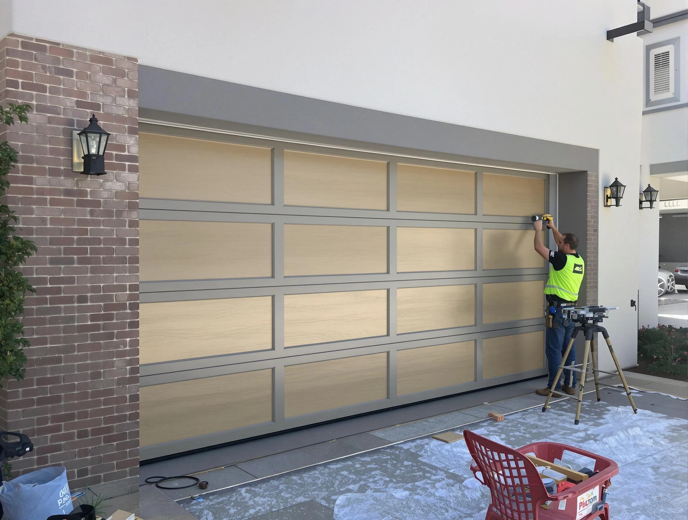 Garage door replacement service by Riverton Garage Door Repair in Riverton