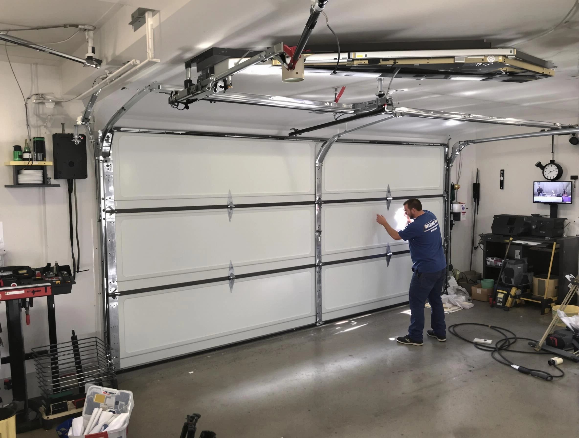 Professional garage door repair service by Riverton Garage Door Repair in Riverton