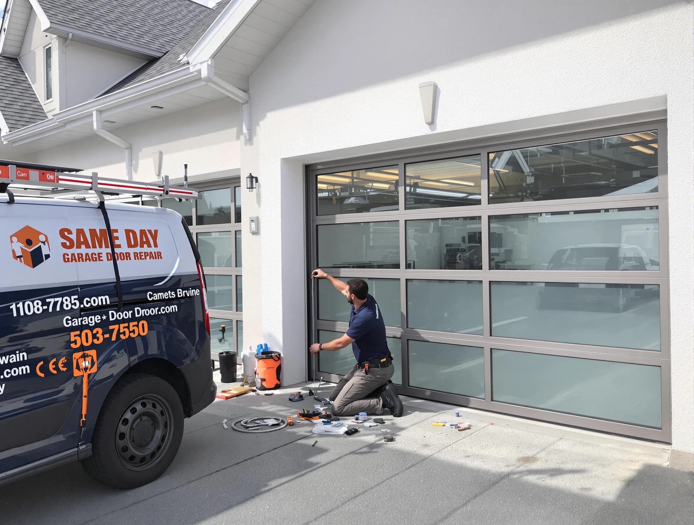 Same-day garage door repair service by Riverton Garage Door Repair in Riverton